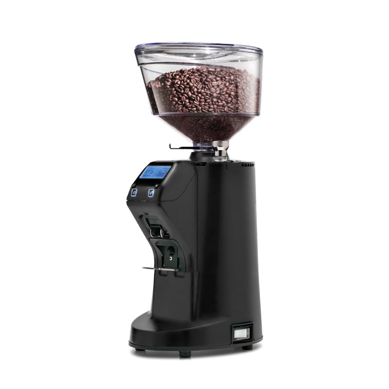Die-cast aluminium and stainless steel coffee grinder